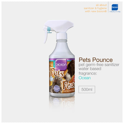 Bioion Pets Pounce Sanitizer 500ml