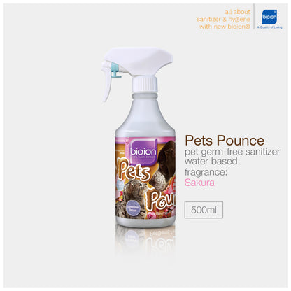 Bioion Pets Pounce Sanitizer 500ml